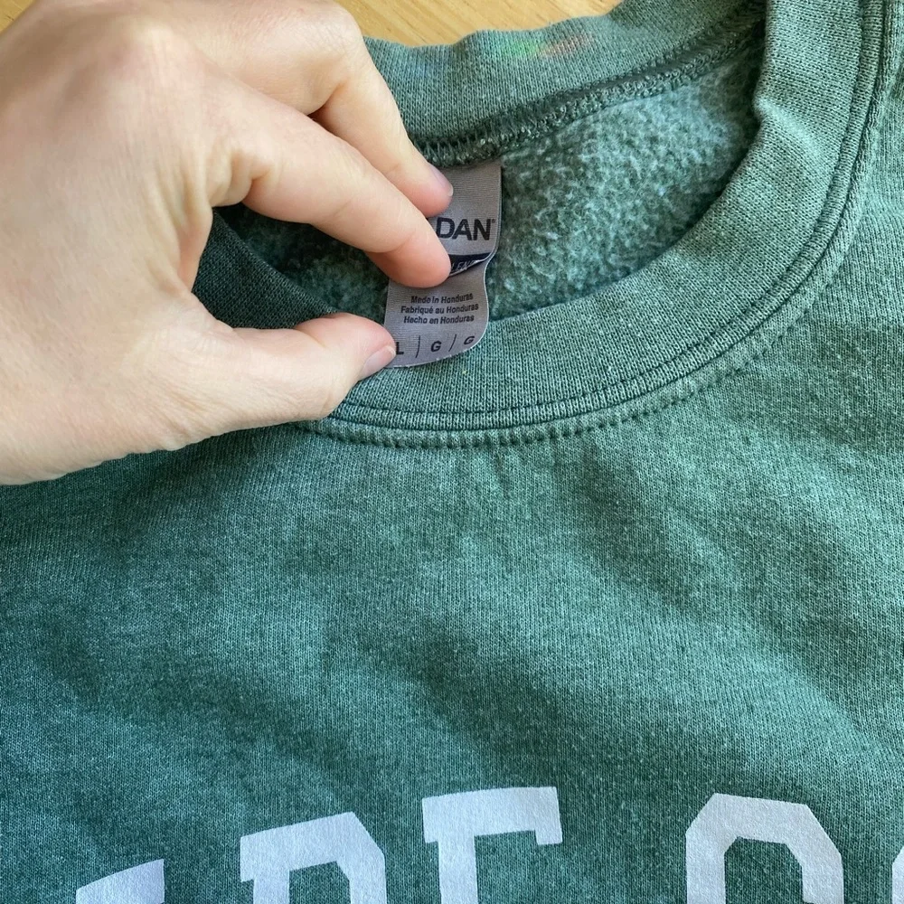 Cape Cod Teal Sweater - Picture 2 of 2